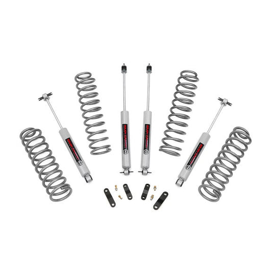 Rough Country 2.5in Suspension Lift Kit for 07-18 Jeep Wrangler JK