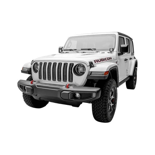 T-Rex 6204933 Billet Tubular 1-Pc Brushed Aluminum Grille for 18-23 Jeep Wrangler JL