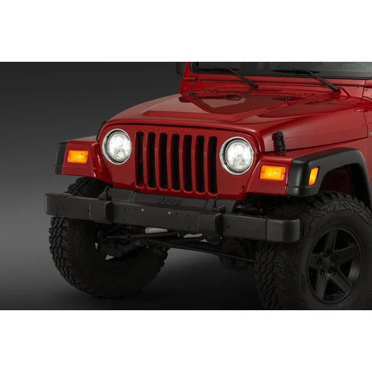 J.W. Speaker 8700 Evolution 2 Series 7" Heated Dual Burn LED Headlight for 55-86 Jeep CJ & 97-06 Wrangler TJ