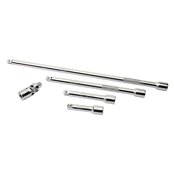 Eastwood 32177 1/4 Inch Drive 5pc Extension Set with Universal Joint