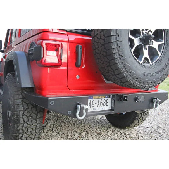 Rock Hard 4X4 Patriot Series Rear Bumper for 18-20 Jeep Wrangler JL