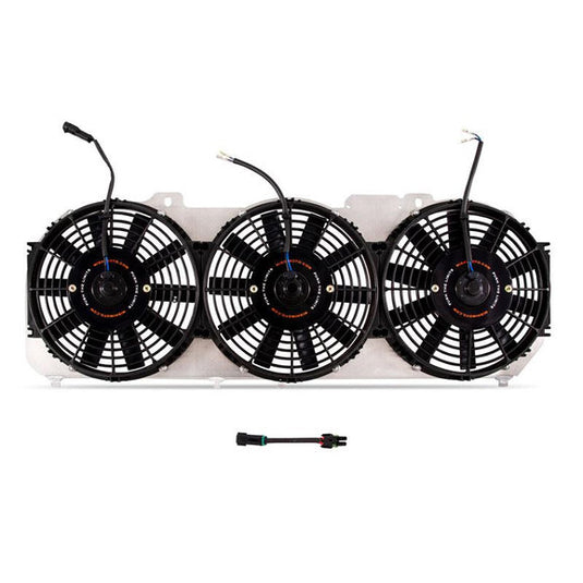 Mishimoto Performance Aluminum Fan Shroud with Electric Fans for 89-01 Jeep Cherokee XJ 4.0L