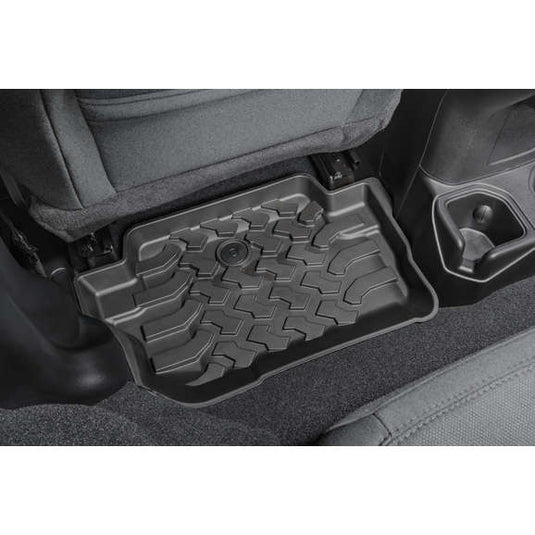 Quadratec Ultimate All Weather Floor Liners for 18-24 Jeep Wrangler JL 2-Door