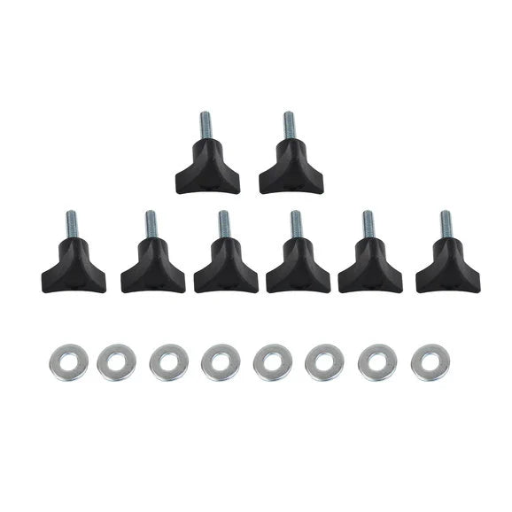 Kentrol 70007 Hardtop Quick Release Hardtop Screws for 04-06 Jeep Wrangler Unlimited LJ