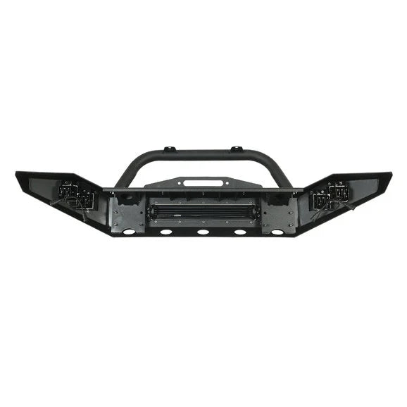 Load image into Gallery viewer, Paramount Automotive 51-7016 Full Width LED Light Style Front Bumper for 07-18 Jeep Wrangler JK
