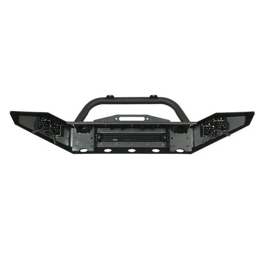 Paramount Automotive 51-7016 Full Width LED Light Style Front Bumper for 07-18 Jeep Wrangler JK