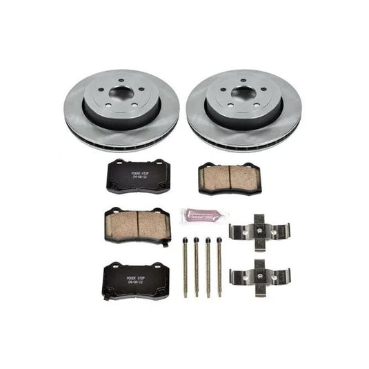 Power Stop KOE2949 Rear Z16 Autospecialty Daily Driver OE Brake Kit for 06-10 Jeep Grand Cherokee WK SRT8