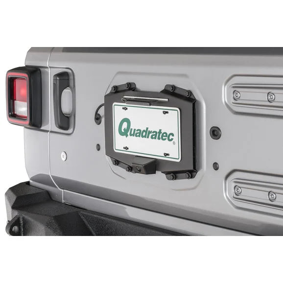 Load image into Gallery viewer, Kentrol 80718 BackSide LED License Plate Mount for 18-24 Jeep Wrangler JL
