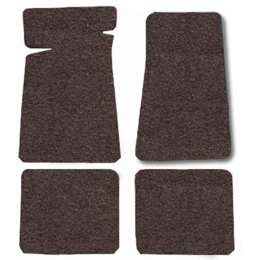 Auto Custom Carpets Custom Fit Carpet Floor Mat 4-Piece Set for 97-06 Jeep Wrangler TJ & Unlimited