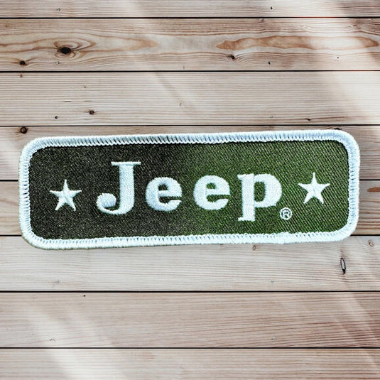 Jeep Merchandise Jeep Logo Patch