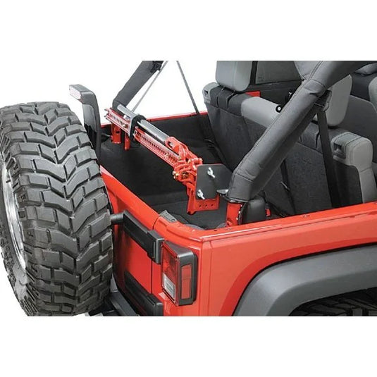 Quadratec Sport Cage Hi-Lift Jack Mount for 11-18 Jeep Wrangler JK 2 Door