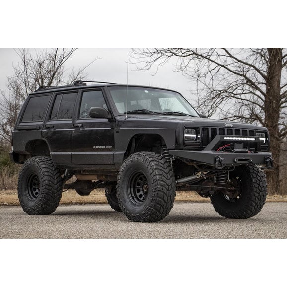 Load image into Gallery viewer, Rough Country 10582 Lower Door Armor for 97-01 Jeep Cherokee XJ
