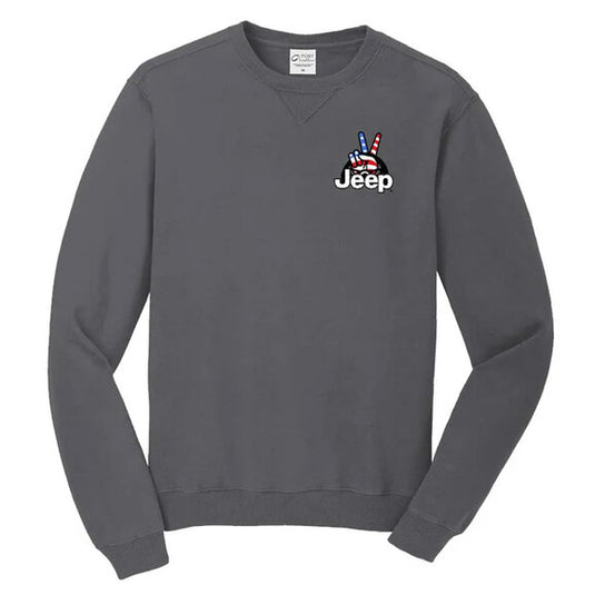 Jeep Merchandise Jeep Wave Crewneck Sweatshirt