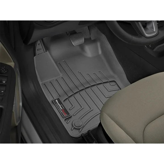 Load image into Gallery viewer, WeatherTech 44814-1-2 DigitalFit Front &amp; Rear FloorLiner in Black for 15-20 Jeep Renegade
