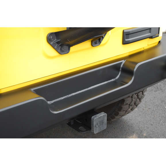 Load image into Gallery viewer, HyLine OffRoad 400200110 Standard Rear Bumper for 07-18 Jeep Wrangler JK
