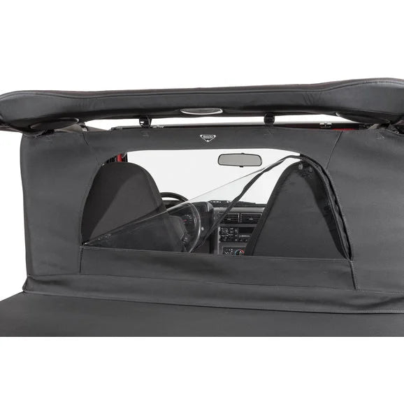 Load image into Gallery viewer, MasterTop Wind Stopper Plus &amp; Tonneau Cover 2 Piece Kit for 97-06 Jeep Wrangler TJ
