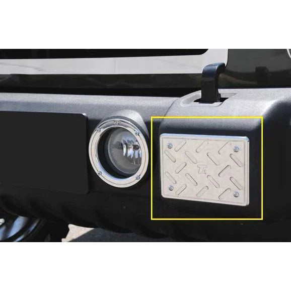 Load image into Gallery viewer, T-Rex 11484 Machined Front Bumper Guard Plates for 07-18 Jeep Wrangler JK
