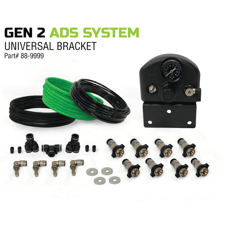 Load image into Gallery viewer, 4 Tire Inflation System - Universal With Box, Fittings, Hoses &amp; Storage Bag - Black All

