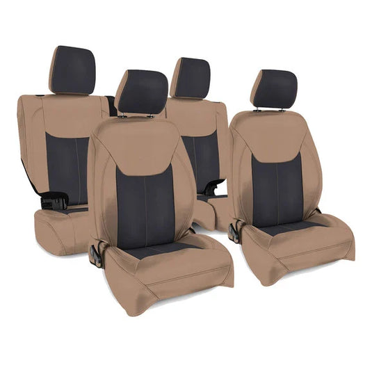 PRP Seats Vinyl Front & Rear Seat Cover Sets for 07-18 Jeep Wrangler JK