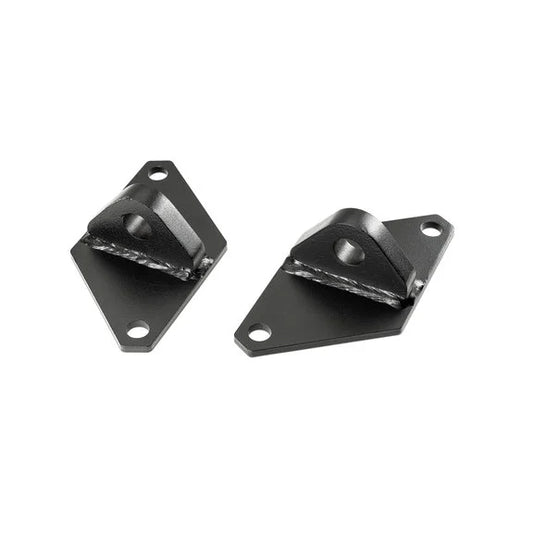 LoD Offroad JDR2061 Destroyer Rear Bumper D-Ring Mount Pair in Black for 2020-2024 Jeep Gladiator JT