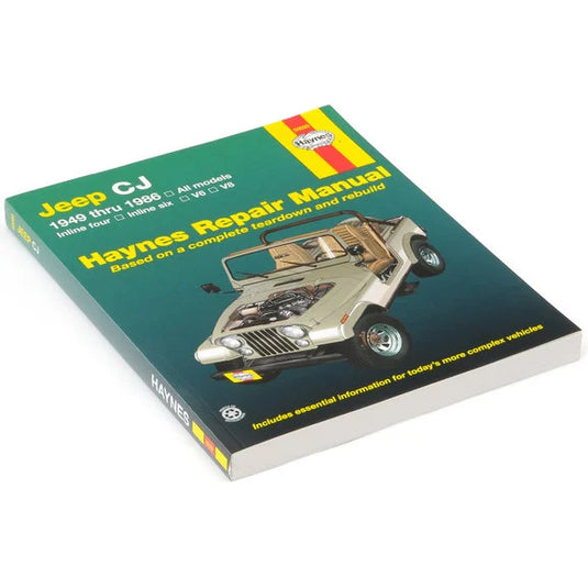 Haynes Manuals 50020 for 49-86 Jeep CJ-2A through CJ-7