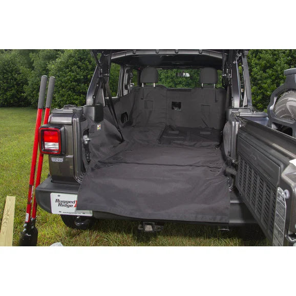 Rugged Ridge 13260.13 C3 Rear Cargo Cover for 18-24 Jeep Wrangler JL Unlimited