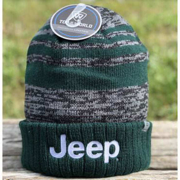 Jeep Merchandise Jeep Logo Knit Beanie Hats