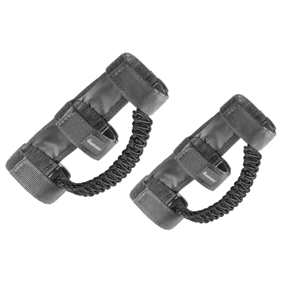 Load image into Gallery viewer, Quadratec 550 Paracord Front Grab Handle Pair for 97-23 Jeep Wrangler JL, JT, JK &amp; TJ
