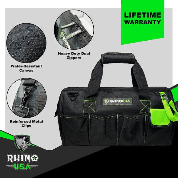 Load image into Gallery viewer, Rhino USA Heavy-Duty Tool Bag
