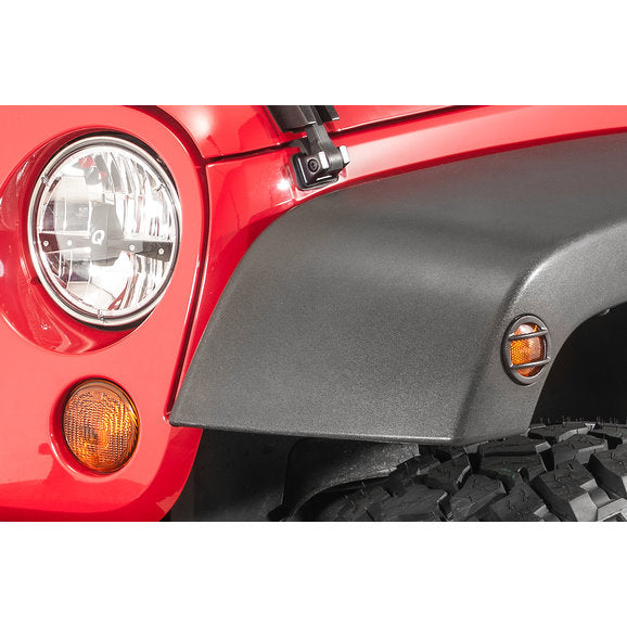 Load image into Gallery viewer, Kentrol Stainless Steel Side Markers Covers for 07-18 Jeep Wrangler JK
