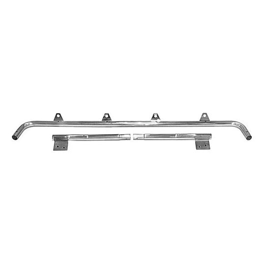 Crown Automotive RT28014 Stainless Steel Windshield Light Bar for 97-06 Jeep Wrangler TJ and Unlimited