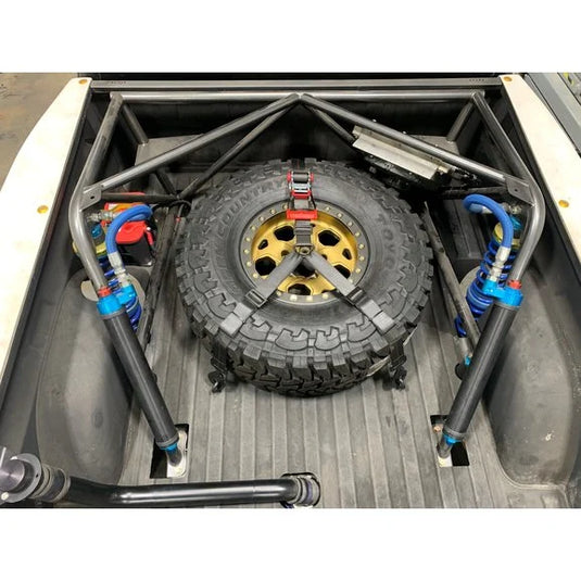 PRP Seats 26550 SpeedStrap 2″ HD 3-Point Spare Tire Tie-Down with Swivel Hooks