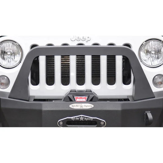 Rock Slide Engineering FB-JK-BB Bull Bar for RIGID Series Jeep Wrangler Bumper for 07-24 Jeep Wrangler JK, JL & Gladiator JT