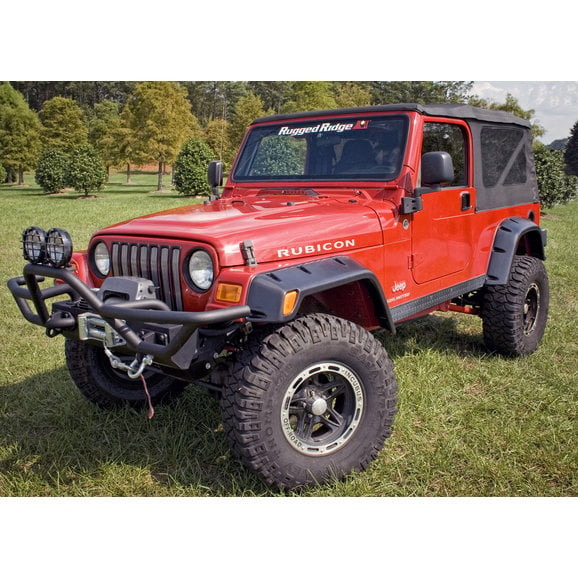 Load image into Gallery viewer, Rugged Ridge 11630.10 All-Terrain 6-Piece 6&quot; Flare Kit for 97-06 Jeep Wrangler TJ &amp; Unlimited
