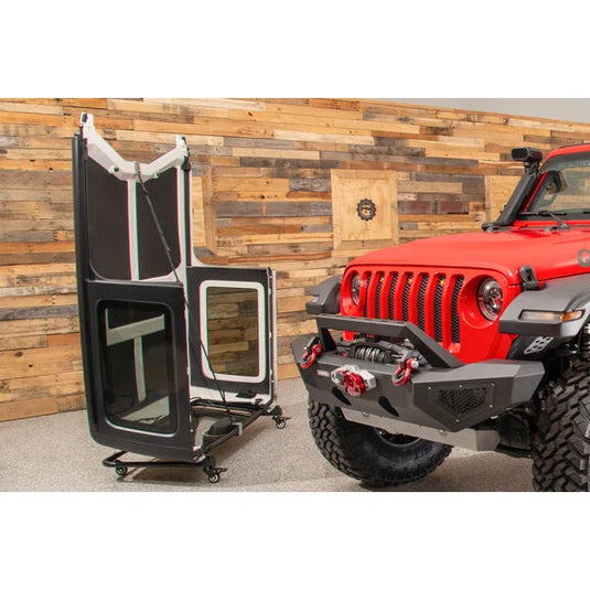 QuadraTop Premium Hardtop Cart for 76-24 Jeep CJ-7, Wrangler YJ, TJ, JK, JL & Gladiator JT