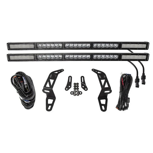 Diode Dynamics 30" Bumper LED Light Bar Kit for 18-24 Jeep Wrangler JL