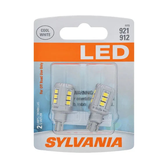 Load image into Gallery viewer, Sylvania 921SL.BP2 #921 White SYL LED Mini Bulb 2 Pack
