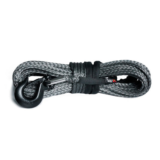 Rugged Ridge 15102.13 Synthetic Winch Rope 25/64" x 94' in Dark Gray