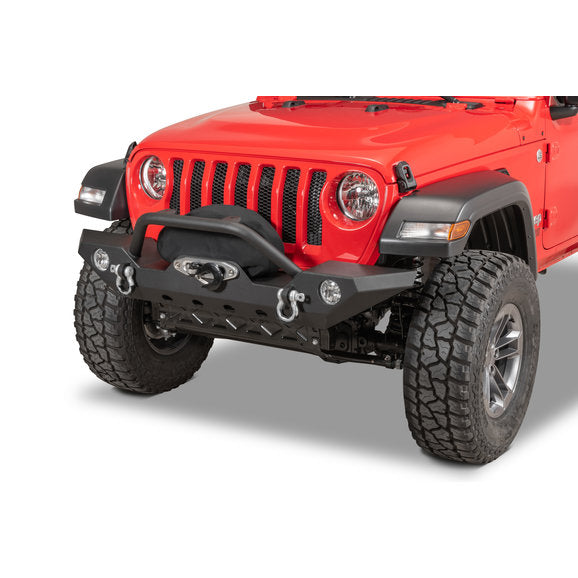 TACTIK HD Front Bumper w/ Hoop for 18-23 Jeep Wrangler JL & Gladiator JT