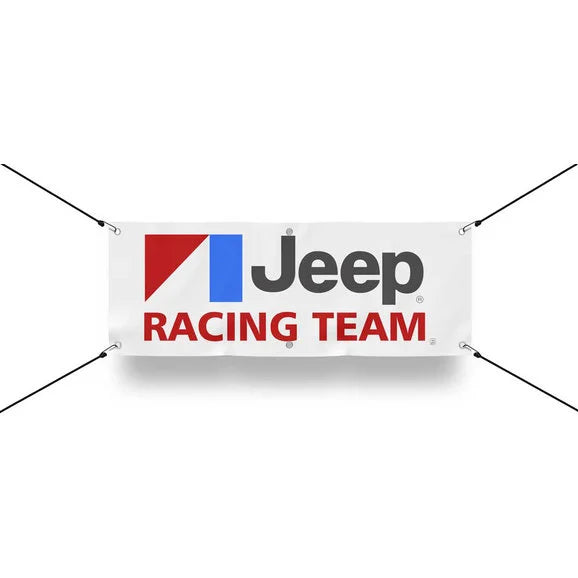 Jeep Merchandise Jeep Racing Team Banner