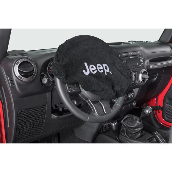 Load image into Gallery viewer, Insync SWA100JEPB Jeep Logo Steering Wheel Cover
