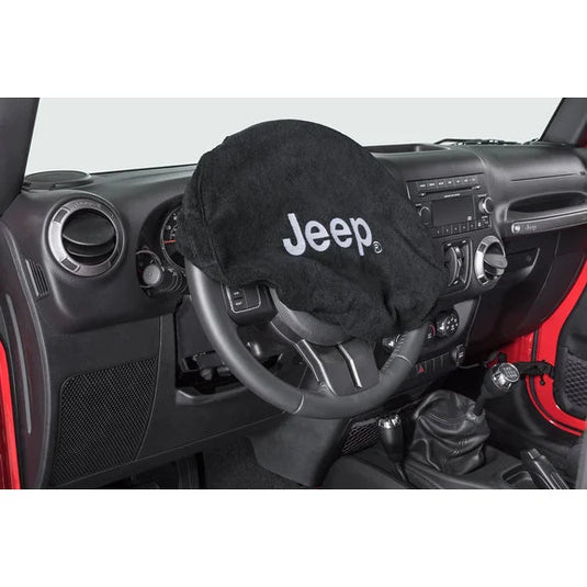 Insync SWA100JEPB Jeep Logo Steering Wheel Cover