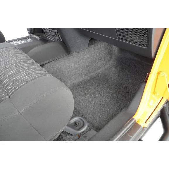 Load image into Gallery viewer, Bedrug BedTred Premium Molded Front Floor Covering for 07-18 Jeep Wrangler JK 2 Door
