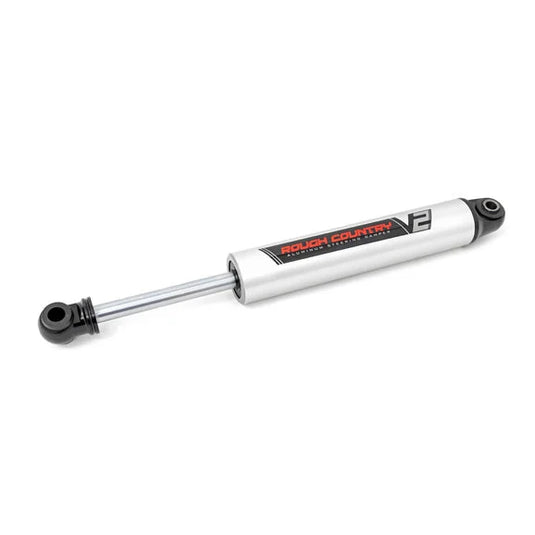 Rough Country 8731570 V2 Steering Stabilizer for 74-90 Jeep J-Series Pickup & Full-Size SJ