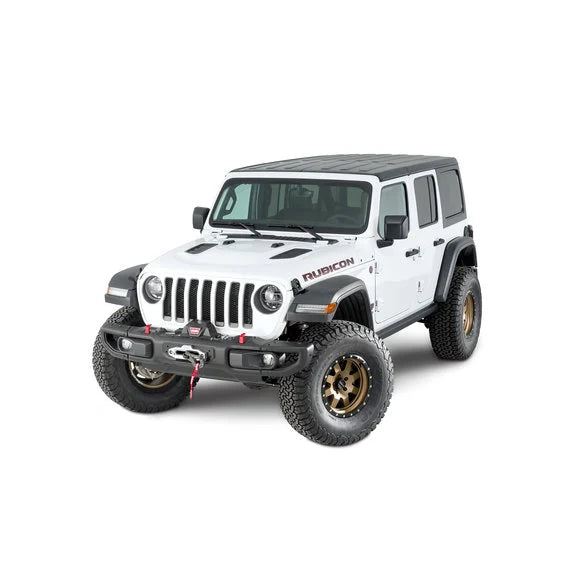 Load image into Gallery viewer, WARN 101255 Winch Mount Plate for 18-23 Jeep Wrangler JL and Gladiator JT with Factory Steel Bumper
