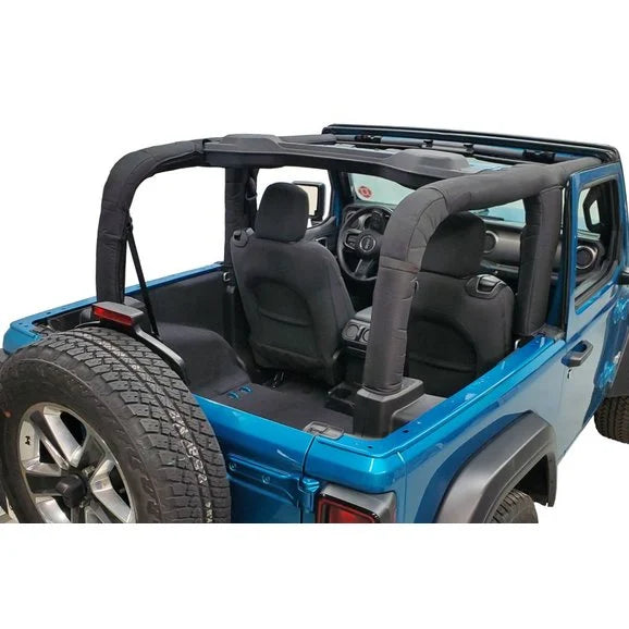 Load image into Gallery viewer, Dirtydog 4X4 Roll Bar Covers for 18-23 Jeep Wrangler JL 2-Door
