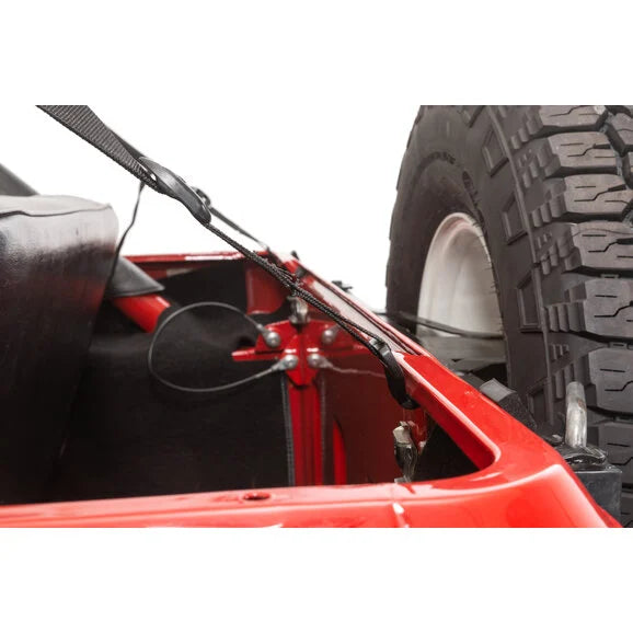 Load image into Gallery viewer, Whitco Strap Style Bimini Top for 78-91 Jeep CJ7 &amp; Wrangler YJ
