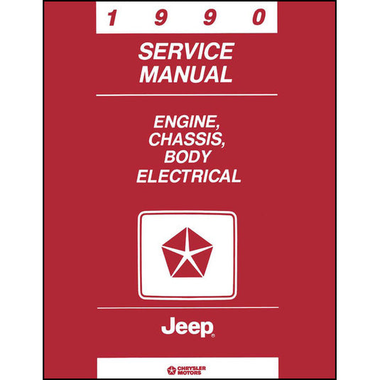 Bishko Automotive Literature Factory Authorized Technical Service Manuals for 87-04 Jeep Wrangler YJ & TJ