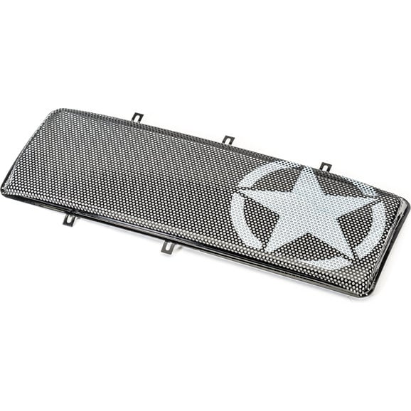 Load image into Gallery viewer, Rugged Ridge 12034.31 Spartan Grille with Star Mesh Insert Kit for 07-18 Jeep Wrangler JK
