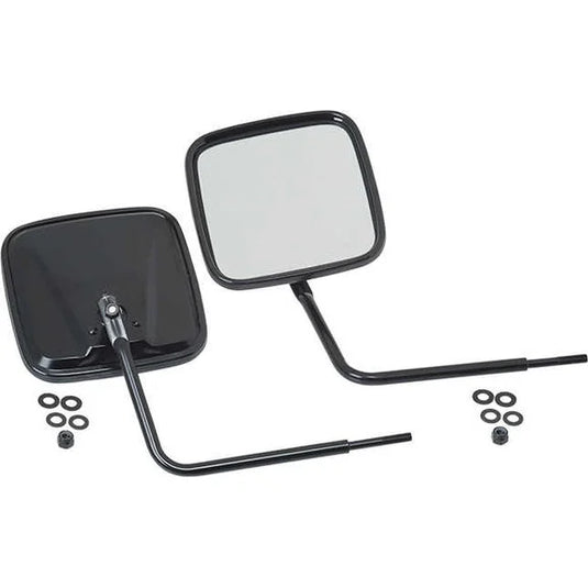 Kentrol Outback Mirrors for 76-24 Jeep Wrangler JL, JK, TJ, YJ, CJ & Gladiator JT